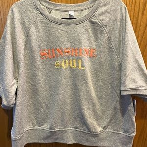 Old Navy Short Sleeve Summer Sweatshirt - NWT